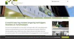 Desktop Screenshot of kuijpers-tuinen.nl